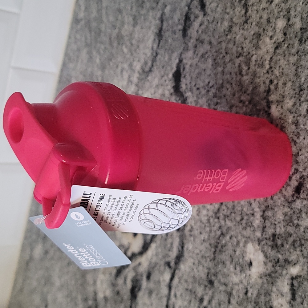 Tall Blender Bottle 28oz Hot Pink